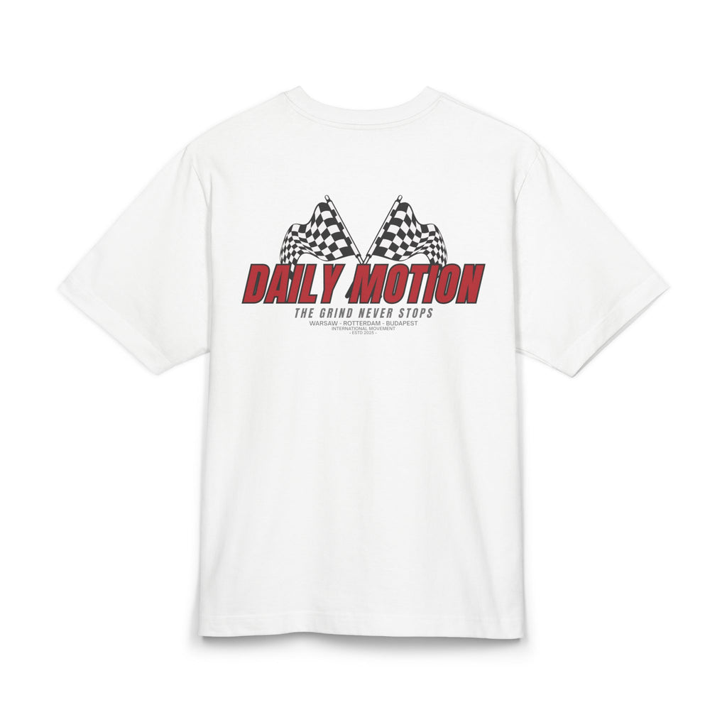 Daily Motion – Grind Never Stops Racing Tee